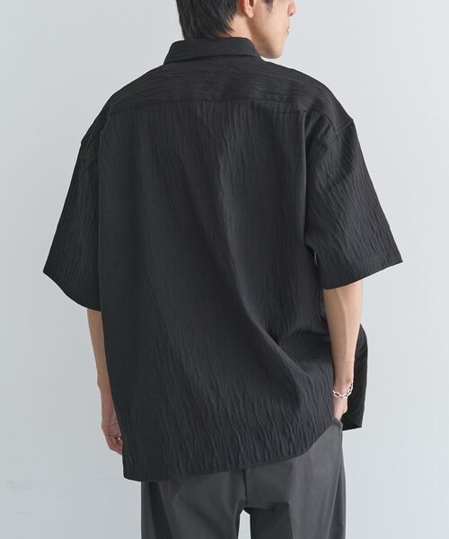 CRAFT STANDARD BOUTIQUE（クラフトスタンダードブティック）の「ジャカード柄半袖シャツ（シャツ/ブラウス・メンズ・ブラック/アイボリー/ブラウン・L/M）」の19枚目の写真