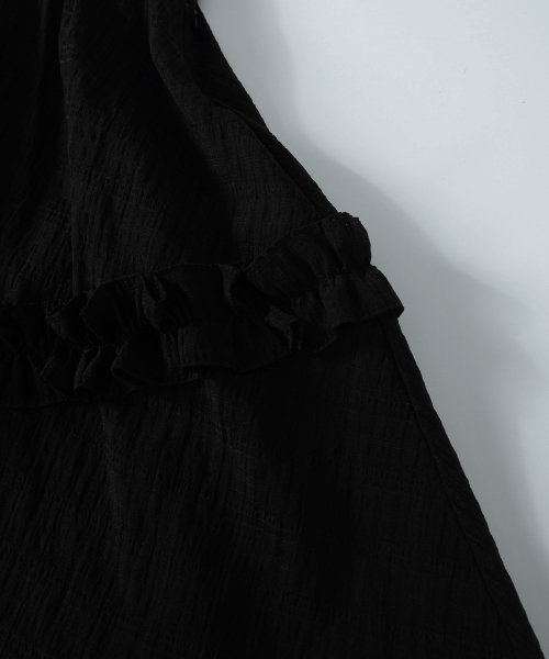 ASON(アズオン)の「BERRY FRILL SKIRT / BLACK(スカート・レディース・その他・FREE)」の6枚目の写真
