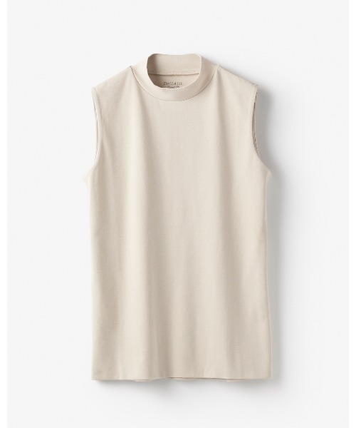 DoCLASSE( ドゥクラッセ)の「ハイネック/ノースリーブ・DoT(Tシャツ/カットソー・レディース・ダークネイビー/ブラック/チャコール/ホワイト/ライトグレー・L/M/LL/3L/S)」の8枚目の写真