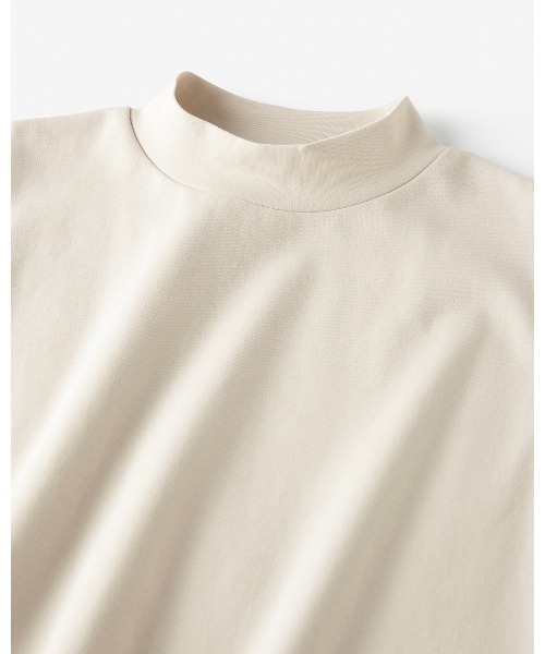 DoCLASSE( ドゥクラッセ)の「ハイネック/ノースリーブ・DoT(Tシャツ/カットソー・レディース・ダークネイビー/ブラック/チャコール/ホワイト/ライトグレー・L/M/LL/3L/S)」の9枚目の写真