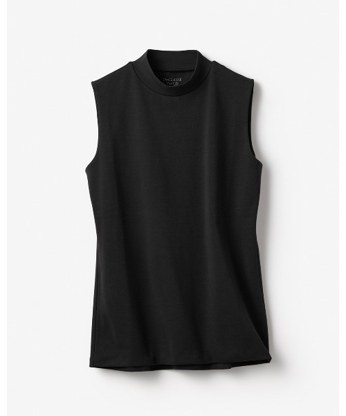 DoCLASSE( ドゥクラッセ)の「ハイネック/ノースリーブ・DoT(Tシャツ/カットソー・レディース・ダークネイビー/ブラック/チャコール/ホワイト/ライトグレー・L/M/LL/3L/S)」の12枚目の写真