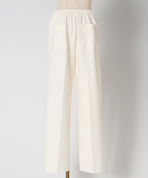 DRESSLAVE(ドレスレイブ)の「high gauge knit bonding pants(ハイゲージニットボンディングパンツ)(その他パンツ・レディース・ホワイト/ブラック・38)」の13枚目の写真
