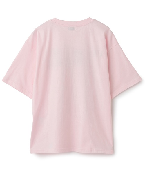 LOVETOXIC(ラブトキシック)の「【LTXC/綿100%】コラージュプリント半袖T(Tシャツ/カットソー・キッズ・チャコール/オフホワイト/ピンク・L:160cm/M:150cm/S:140cm/130cm)」の5枚目の写真