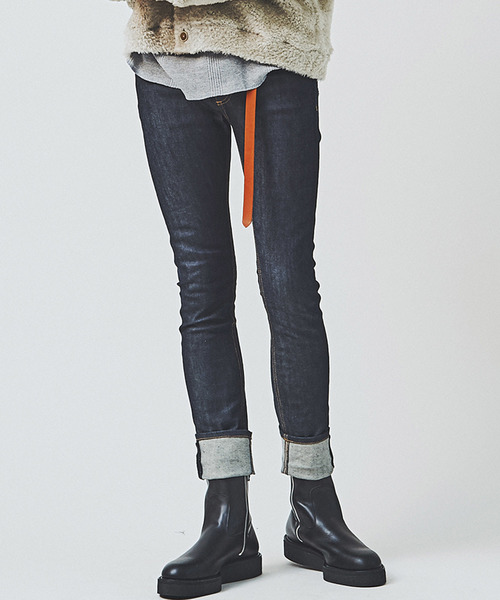 CHORD NUMBER EIGHT(コードナンバーエイト)の「NIKKI DENIM PANTS(デニムパンツ・メンズ・ブラック/インディゴブルー・MEDIUM/SMALL/LARGE)」の17枚目の写真