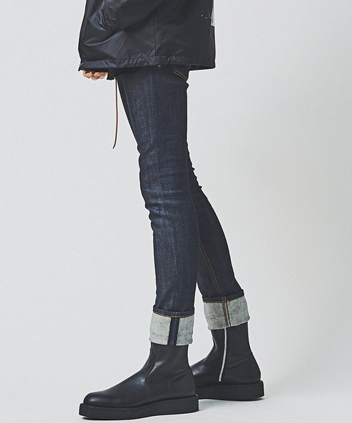 CHORD NUMBER EIGHT(コードナンバーエイト)の「NIKKI DENIM PANTS(デニムパンツ・メンズ・ブラック/インディゴブルー・MEDIUM/SMALL/LARGE)」の19枚目の写真