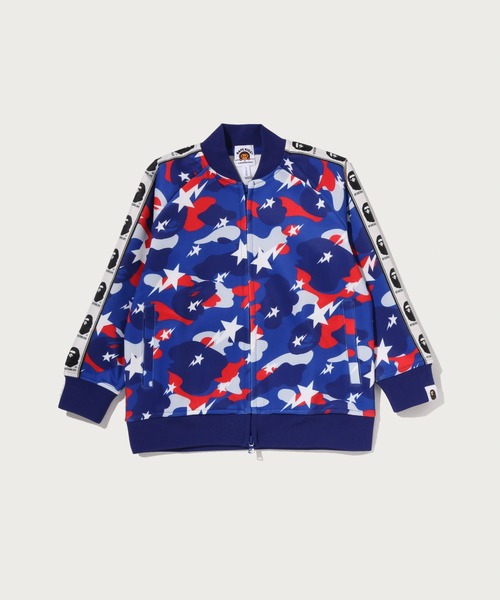  × A　BATHING　APE　TRACK TOP  ジャージ STA STRIKE CAMO TAPE TRACK JACKET（ジャージ）｜A BATHING APE（ア