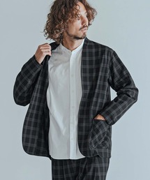 WELLDER】No Collar Jacket（ノーカラージャケット）｜WELLDER