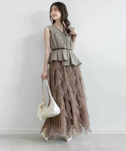 新品タグ付♡RANDA ドレスアップコート♡0サイズ RANDA｜ランダのワンピース/ドレス通販 - ZOZOTOWN
