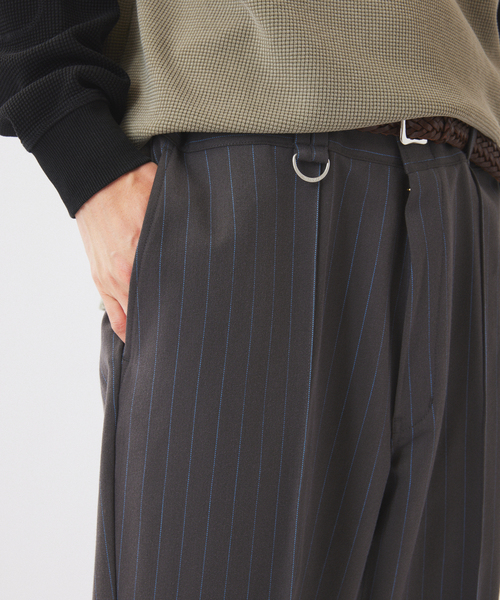 Dickies（ディッキーズ）の「Dickies / ディッキーズ 別注 ピンタック ワイドスラックス（スラックス・メンズ・エンジ/ブラック/グレー・LARGE/MEDIUM）」の11枚目の写真