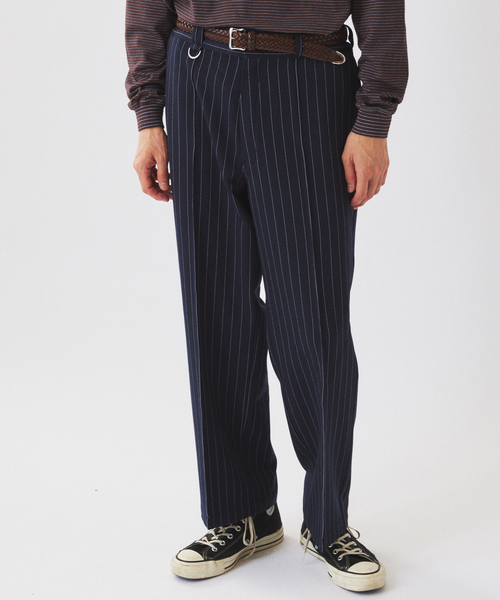 Dickies（ディッキーズ）の「Dickies / ディッキーズ 別注 ピンタック ワイドスラックス（スラックス・メンズ・エンジ/ブラック/グレー・LARGE/MEDIUM）」の18枚目の写真