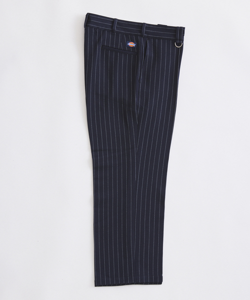 Dickies(ディッキーズ)の「Dickies / ディッキーズ 別注 ピンタック ワイドスラックス(スラックス・メンズ・エンジ/ブラック/グレー/ネイビー・LARGE/MEDIUM)」の3枚目の写真