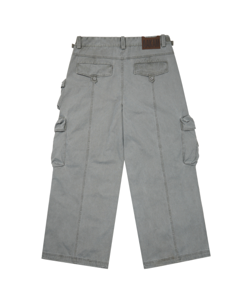 AAKAM(アーカム)の「Heavy Cargo Shirring Pants (Gray)(その他パンツ・レディース・その他・1/2)」の3枚目の写真