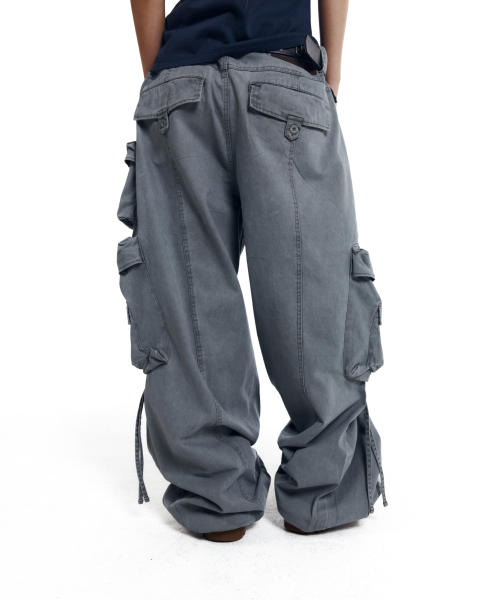 AAKAM(アーカム)の「Heavy Cargo Shirring Pants (Gray)(その他パンツ・レディース・その他・1/2)」の6枚目の写真