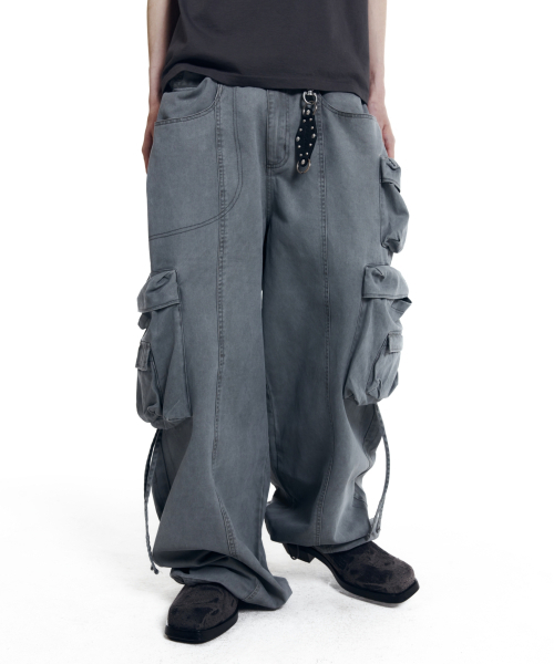 AAKAM(アーカム)の「Heavy Cargo Shirring Pants (Gray)(その他パンツ・レディース・その他・1/2)」の10枚目の写真