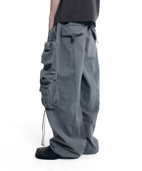 AAKAM(アーカム)の「Heavy Cargo Shirring Pants (Gray)(その他パンツ・レディース・その他・1/2)」の11枚目の写真