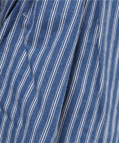 BEAMS BOY（ビームスボーイ）の「BEAMS BOY / ヒッコリー プリーツ ショーツ（その他パンツ・レディース・ブルー/ネイビー・ONE SIZE）」の11枚目の写真