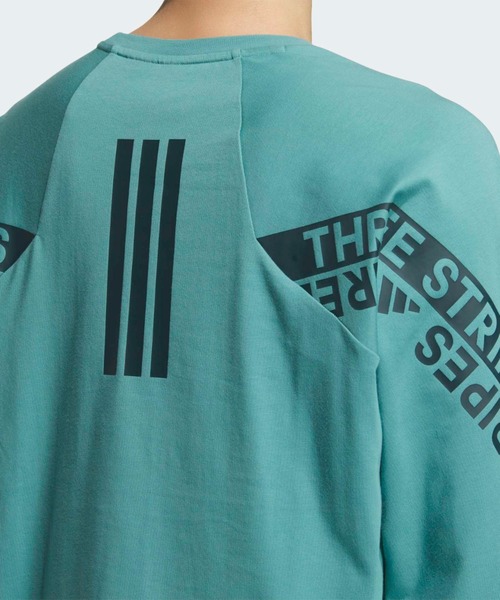 adidas（アディダス）の「ワーディング パック ルーズフィット 長袖Tシャツ / ロンT / アディダス adidas（Tシャツ/カットソー・メンズ・ブルー・X-LARGE/SMALL/MEDIUM/LARGE/3XL/XX-LARGE/X-SMALL）」の5枚目の写真