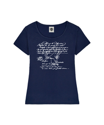 IMPULSE レディース Uネック スリムフィット 半袖Tシャツ 6 COLORS