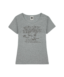 IMPULSE レディース Uネック スリムフィット 半袖Tシャツ 6 COLORS