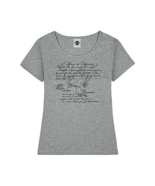 PRIMATE(プライメイト)の「IMPULSE レディース Uネック スリムフィット 半袖Tシャツ 6 COLORS(Tシャツ/カットソー・レディース・ミックスグレー/ホワイト/ネイビー/ブラック/ミント/ピンク・SMALL/MEDIUM)」の3枚目の写真