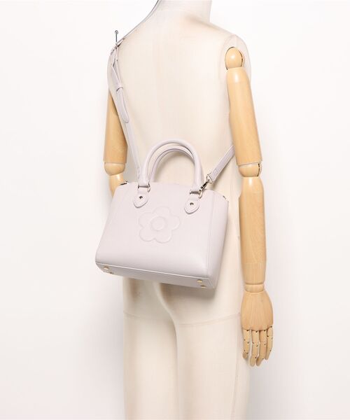 MARY QUANT(マリークワント)の「デイジーバックル 2WAYショルダー(ショルダーバッグ・レディース・ブラック/ライラックグレー・FREE)」の21枚目の写真