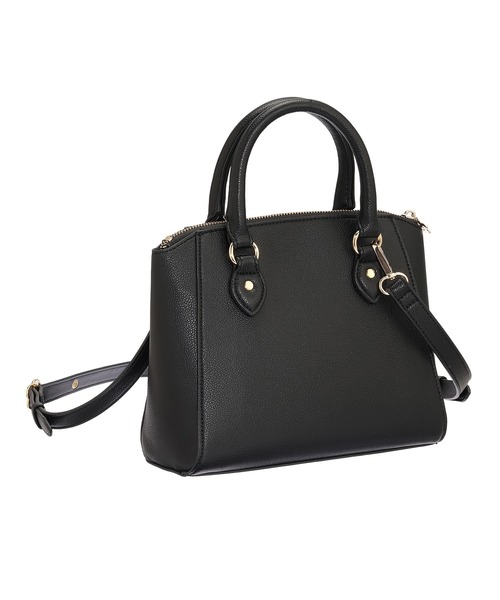 MARY QUANT(マリークワント)の「デイジーバックル 2WAYショルダー(ショルダーバッグ・レディース・ブラック/ライラックグレー・FREE)」の4枚目の写真