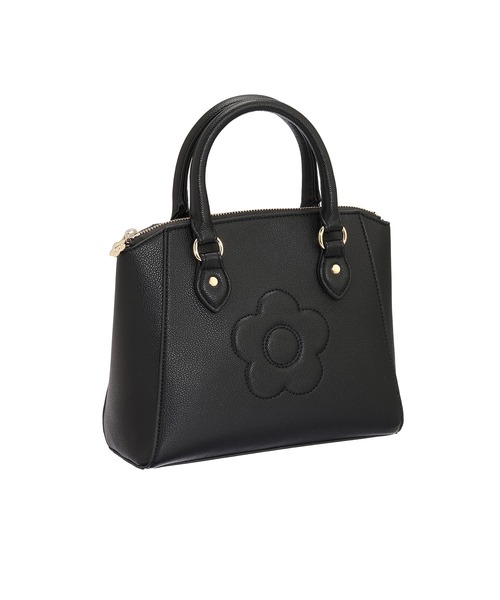 MARY QUANT(マリークワント)の「デイジーバックル 2WAYショルダー(ショルダーバッグ・レディース・ブラック/ライラックグレー・FREE)」の5枚目の写真