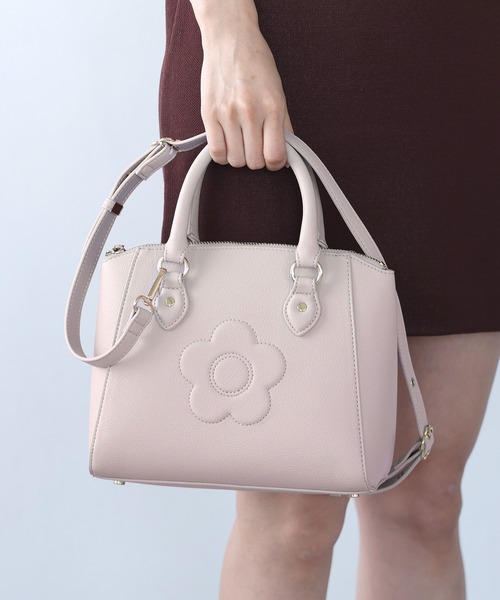 MARY QUANT(マリークワント)の「デイジーバックル 2WAYショルダー(ショルダーバッグ・レディース・ブラック/ライラックグレー・FREE)」の17枚目の写真