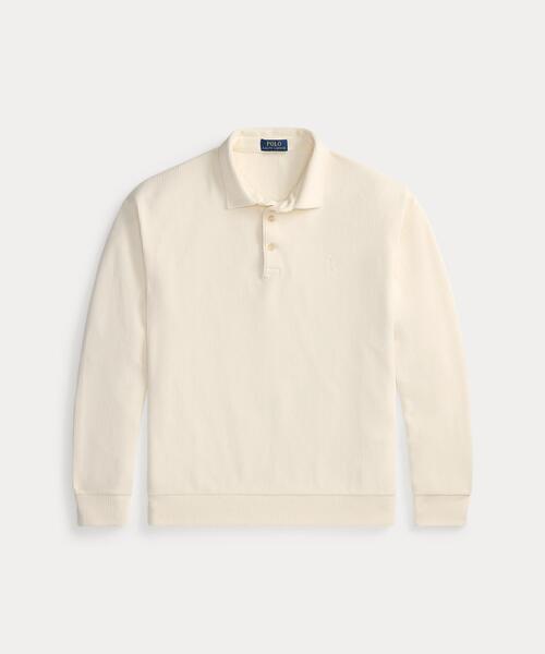 POLO RALPH LAUREN(ポロ ラルフ ローレン)の「リラックス フィット ニット コーデュロイ ポロシャツ(ポロシャツ・メンズ・ナチュラル・L/M/S/XL/XS)」の2枚目の写真