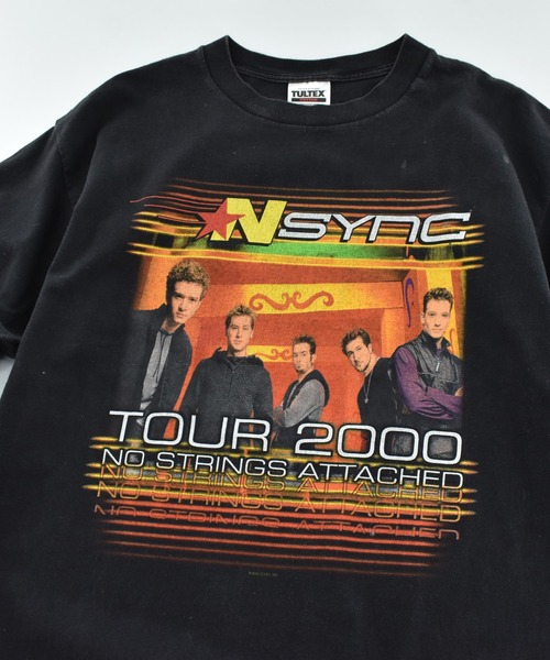 TULTEX(タルテックス)の「【USED】Y2K NSYNC “No Strings Attached Tour 2000” バンド Tシャツ(Tシャツ/カットソー・メンズ・ブラック・LARGE)」の6枚目の写真
