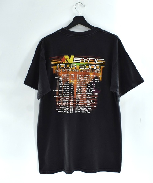 TULTEX(タルテックス)の「【USED】Y2K NSYNC “No Strings Attached Tour 2000” バンド Tシャツ(Tシャツ/カットソー・メンズ・ブラック・LARGE)」の5枚目の写真