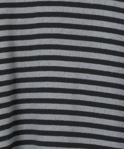 JEANASIS(ジーナシス)の「【25quee】ボーダーロゴプルオーバーLS/1069943(Tシャツ/カットソー・レディース・ピンク系その他/ブラック系その他/ブルー系その他・FREE)」の11枚目の写真