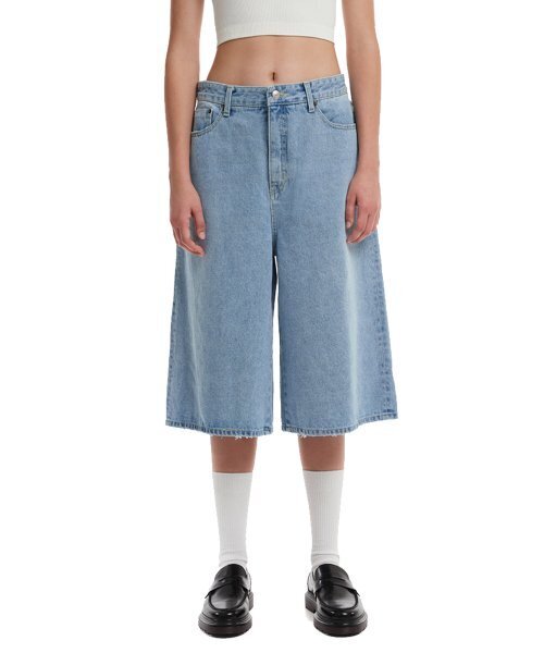 TRUNK PROJECT(トランクプロジェクト)の「Denim Pants_Blue(デニムパンツ・レディース・ブルー・X-SMALL)」の1枚目の写真