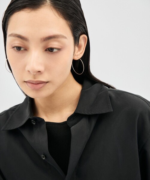 Jouete(ジュエッテ)の「フープピアス カットライン size/XL(ピアス(両耳用)・レディース・シルバー・FREE)」の5枚目の写真