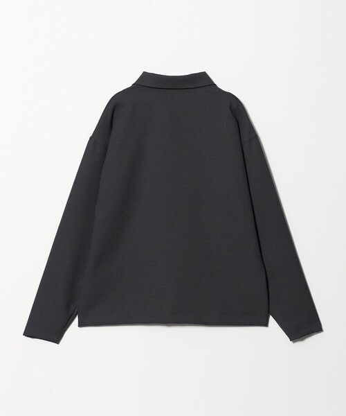 BEAUTY&YOUTH UNITED ARROWS(ビューティーアンドユースユナイテッドアローズ)の「FUSION TWILL ハーフジップ カットソー UVカット タテヨコストレッチ(Tシャツ/カットソー・メンズ・ホワイト/ダークグレー・L/M/S/XL)」の7枚目の写真