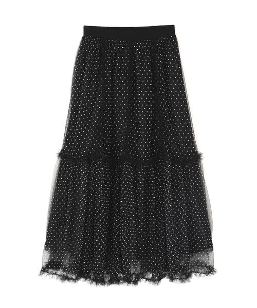 PROPORTION BODY DRESSING（プロポーションボディドレッシング）の「＜Ｅ＞フリルチュールスカート / 1216220005（スカート・レディース・ブラック系その他/ホワイト系その他・MEDIUM/P/S）」の17枚目の写真
