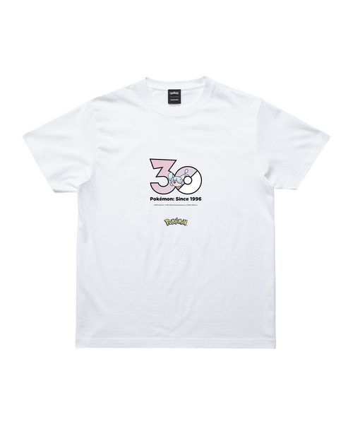 ZOZOSPOT(ゾゾスポット)の「Pokemon 30th Anniversary 1025 T-shirt 「ミブリム」(Tシャツ/カットソー・レディース・ホワイト・160cm/150cm/140cm/130cm/120cm/110cm/100cm/XXX-LARGE/XX-LARGE/X-LARGE/LARGE/MEDIUM/SMALL)」の1枚目の写真