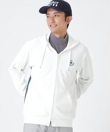 【PEARLY GATES】Wハニカムストレッチフルジップフーディ (MENS)