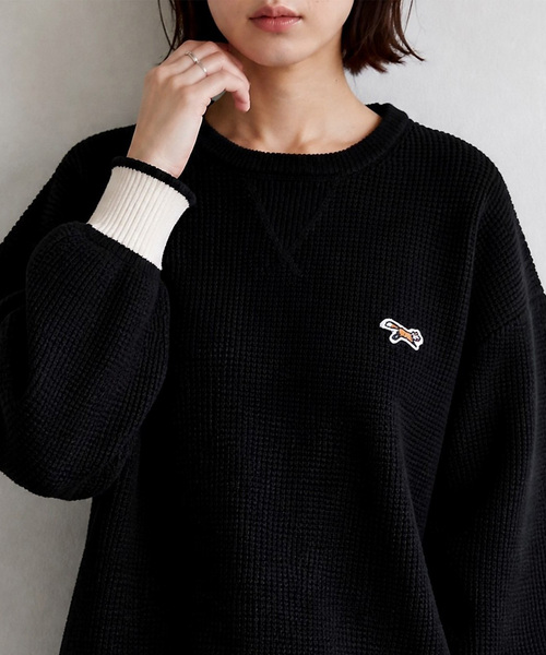 PENNEYS/ペニーズ 別注 THE FOX ワッペン刺繍 裏配色 ワッフル