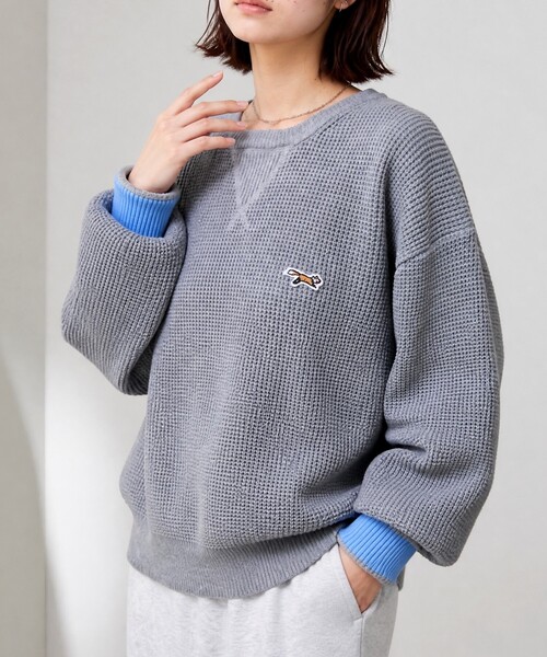PENNEYS/ペニーズ 別注 THE FOX ワッペン刺繍 裏配色 ワッフル