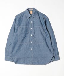 【Sanca】サンカ/ CHAMBRAY ARMY SHIRTS
