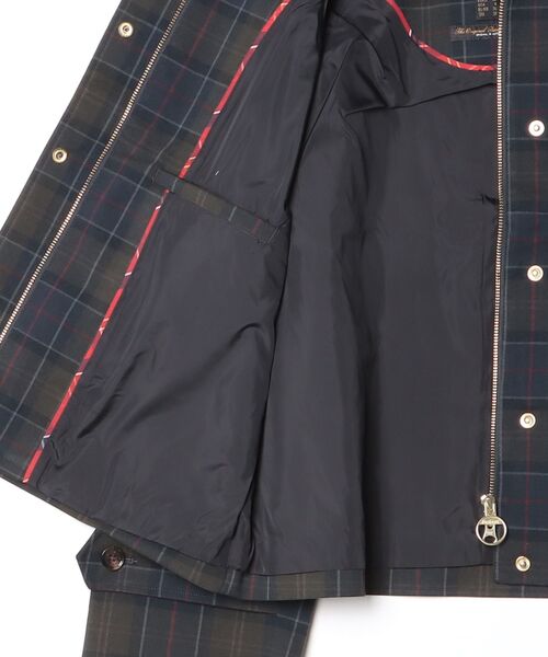 Barbour(バブアー)の「【Sandra/サンドラ】シャワープルーフ ジャケット(レディース)(ブルゾン・レディース・ネイビー・8/10)」の9枚目の写真