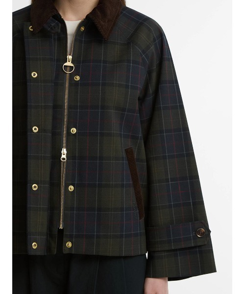 Barbour(バブアー)の「【Sandra/サンドラ】シャワープルーフ ジャケット(レディース)(ブルゾン・レディース・ネイビー・8/10)」の6枚目の写真