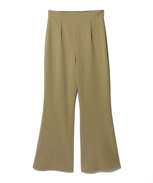 COLUMN(コラム)の「COLUMN / ストレッチフレアパンツ(その他パンツ・レディース・ブラック/ベージュ・34/38/36)」の1枚目の写真