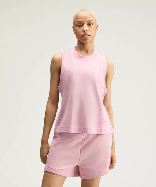 Stella McCartney ×  タンクトップ adidas by Stella McCartney ロゴ タンクトップ / ヨガウェア