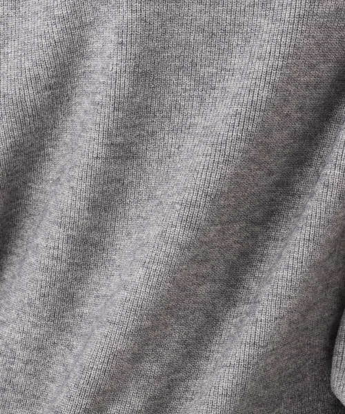 MK MICHEL KLEIN（エムケーミッシェルクラン）の「[洗える]片畦編みラグランスリーブニット（ニット/セーター・レディース・コーラル/アイボリー/ブルー/グレー・38）」の10枚目の写真