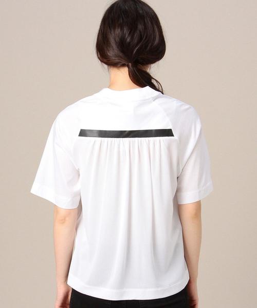 NIKE（ナイキ）の「＜NIKE＞バックギャザーTシャツ◆（Tシャツ/カットソー・レディース・ホワイト/ブラック・MEDIUM）」の11枚目の写真