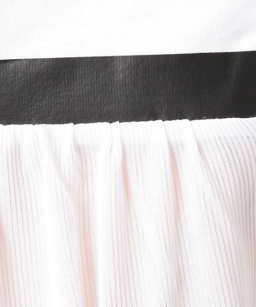 NIKE（ナイキ）の「＜NIKE＞バックギャザーTシャツ◆（Tシャツ/カットソー・レディース・ホワイト/ブラック・MEDIUM）」の12枚目の写真