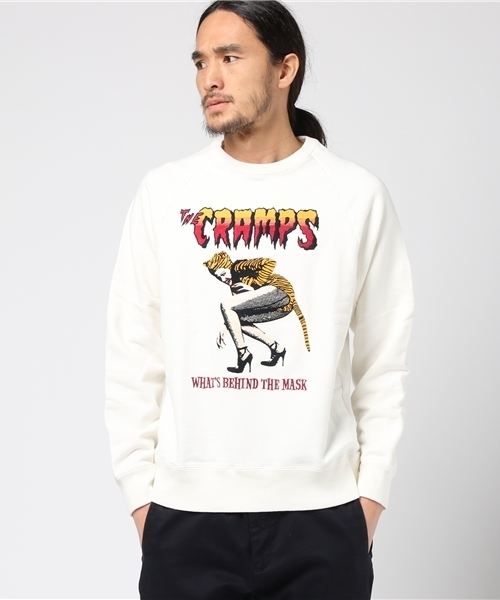 HYSTERIC GLAMOUR(ヒステリックグラマー)の「CR/IVY刺繍 SW(スウェット・メンズ・ホワイト/ネイビー/トップグレー・SMALL/MEDIUM/LARGE)」の5枚目の写真