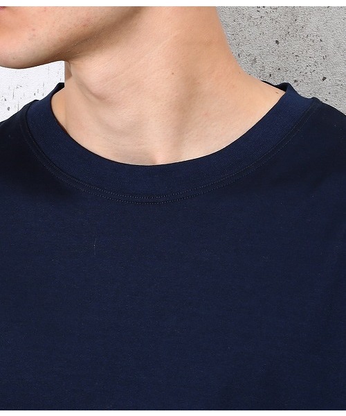 ADAM ET ROPE'(アダムエロペ)の「SOLID ALBERTO【ONLY T】(Tシャツ/カットソー・メンズ・ダークブラウン/ブラック/ネイビー/ホワイト・M/S/L)」の11枚目の写真